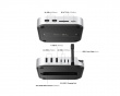 Mac mini 11-i-1 Dockningsstation - Silver 