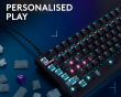 G316 X 98 Gamingtangentbord - Svart