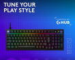 G316 X 98 Gamingtangentbord - Svart