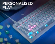 G316 X 98 Gamingtangentbord - Vit