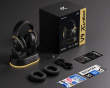 V9 Turbo Trådlöst Headset - Svart Guld