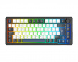 DK480 75% Gaming RGB Tangentbord - Svart