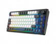 DK480 75% Gaming RGB Tangentbord - Svart