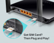 Archer MR400 AC1200 Trådlös Dual Band 4G LTE-router