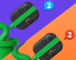 Piranha Screen Cast & laddningsstation för Nintendo Switch 2 - Hybrid Version