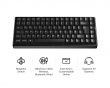K2 HE SE Trådlöst Tangentbord Tri-Mode - Resin Edition