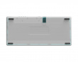 Retro Mechanical Keyboard - Trådlöst Tangentbord ANSI - Clear Blue