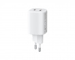 45W Nano Turbo Charging Väggladdare (2-Port)