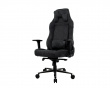 Vernazza XL Softfabric Gamingstol - Pure Black