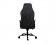 Vernazza XL Softfabric Gamingstol - Pure Black