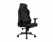 Vernazza XL Softfabric Gamingstol - Pure Black