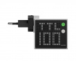 Pixel 100W USB-C & USB-A-laddare - Grå