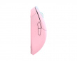 Huan Stainless Magnesium Alloy Trådlös Gamingmus - Blå/Rosa