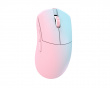 Huan M Magnesium Trådlös Gamingmus - Blå/Rosa