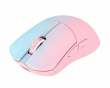 Huan M Magnesium Trådlös Gamingmus - Blå/Rosa