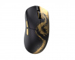 Huan M x Xi'an Museum Magnesium Trådlös Gamingmus - Black/Gold - Limited Edition