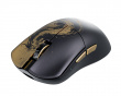 Huan M x Xi'an Museum Magnesium Trådlös Gamingmus - Black/Gold - Limited Edition