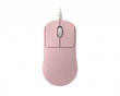 OP1 8K V2 Trådbunden Gamingmus - Raw Input Pink Edition