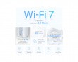 Deco BE65 BE9300 Mesh-system för hela hemmet med Wi-Fi 7 (2-pack)