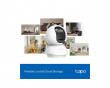 Tapo C250 Pan/Tilt AI Wi‑Fi-säkerhetskamera för hemmet