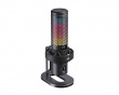 VOXARA USB Gaming Kondensatormikrofon RGB - Svart