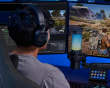 VOXARA USB Gaming Kondensatormikrofon RGB - Svart