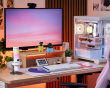 VOXARA USB Gaming Kondensatormikrofon RGB - Vit