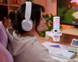 VOXARA USB Gaming Kondensatormikrofon RGB - Vit
