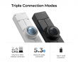 Nape Pro Trådlös Trackball Mus - Svart