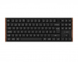 K1 Ultra SE 80% 8K Trådlöst Tangentbord - Wood Black [Milk POM Brown]