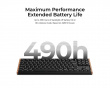 K1 Ultra SE 80% 8K Trådlöst Tangentbord - Wood Black [Milk POM Brown]