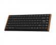 K3 Ultra SE 75% 8K Trådlöst Tangentbord - Wood Black [Milk POM Brown]