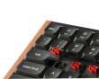 K3 Ultra SE 75% 8K Trådlöst Tangentbord - Wood Black [Milk POM Brown]