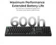 K10 Ultra 100% 8K Trådlöst Tangentbord - Svart [Keychron Apex Red]
