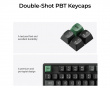 K10 Ultra 100% 8K Trådlöst Tangentbord - Svart [Keychron Apex Red]