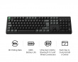 K10 Ultra 100% 8K Trådlöst Tangentbord - Svart [Keychron Apex Brown]