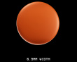Origin Orange Universal PTFE Mouse Dots - 20 st