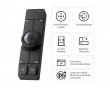 Nape Pro Trådlös Trackball Mus - Vit
