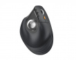 EM05 NL Vertikal Trådlös Trackball Mus - Svart/Grå