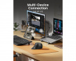 EM11 NL Ergonomisk Vertikal Mus - Svart/Orange