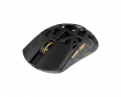 Beast X Mini V2 Trådlös Gamingmus - Svart/Guld