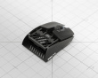 Lab X2F CrazyLight Trådlös Gamingmus - Svart