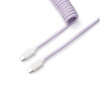 Coiled Aviator Kabel Straight 8K - Ljuslila