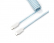 Coiled Aviator Kabel Straight 8K - Ljusblå