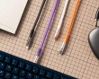 Double-Sleeved Geek Kabel 8K - Orange