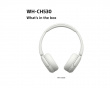 WH-CH530 Trådlösa On-Ear hörlurar - Vit