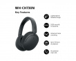 WH-CH730 Trådlösa brusreducerande Bluetooth-hörlurar - Svart