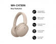 WH-CH730 Trådlösa brusreducerande Bluetooth-hörlurar - Beige