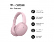 WH-CH730 Trådlösa brusreducerande Bluetooth-hörlurar - Rosa