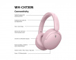 WH-CH730 Trådlösa brusreducerande Bluetooth-hörlurar - Rosa